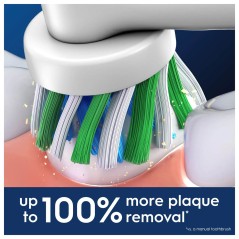 "Oral-B CrossAction Toothbrush Heads - 12 Pack, Ultimate Cleaning Power for a Brighter Smile!"